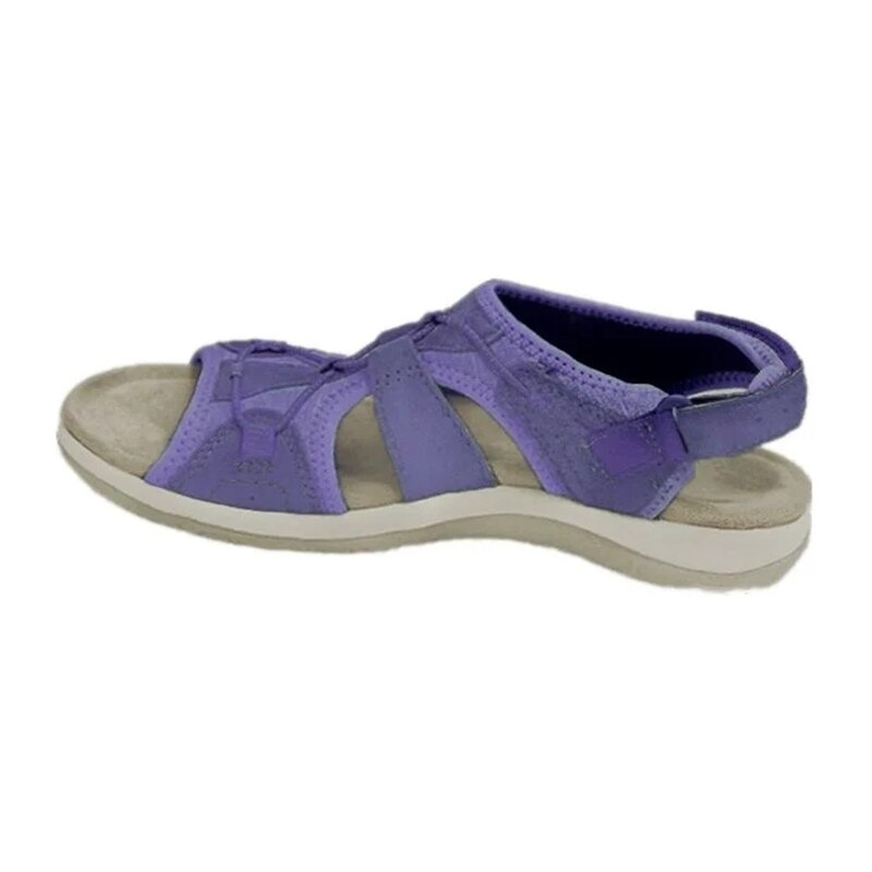 Sandaler för dam med öppen tå och bungee-snörning-Footwear for women-Fjallbarn