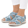 Sandaler för dam med öppen tå och bungee-snörning-Footwear for women-Fjallbarn