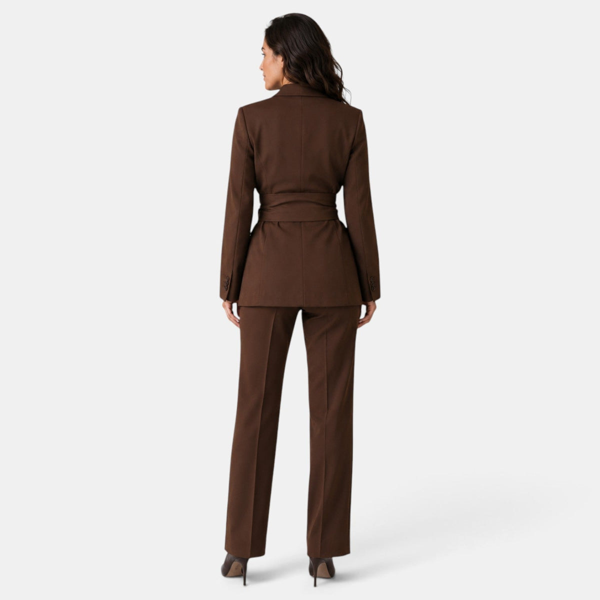 Set med kavaj och raka byxor för dam-Sets for women-Fjallbarn
