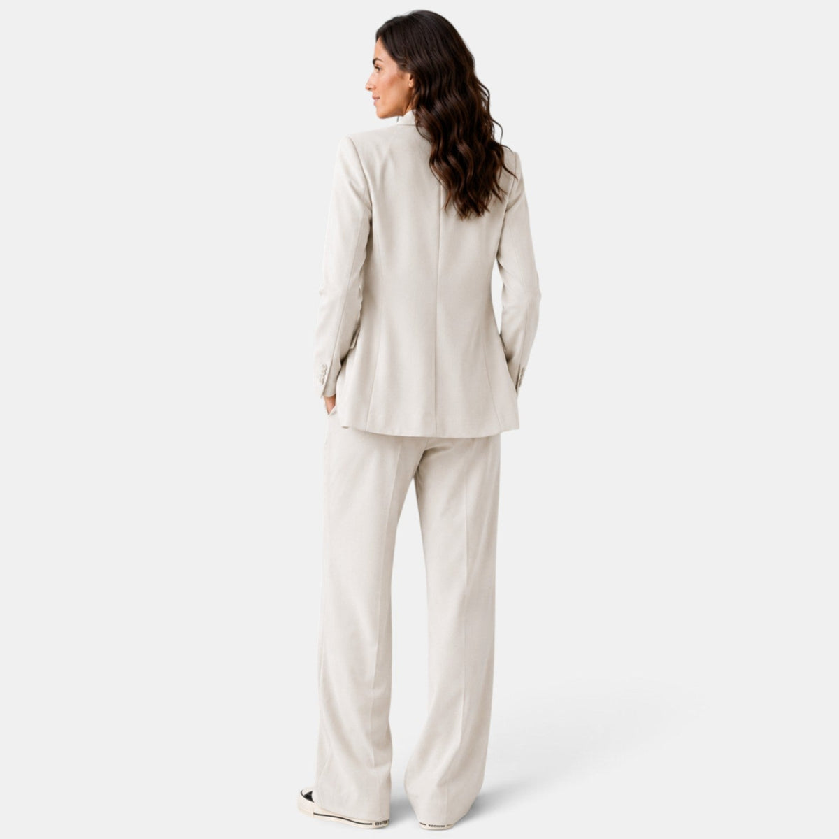 Set med kavaj och vida byxor för dam-Sets for women-Fjallbarn