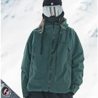 Skidjacka med huva och dragkedjefickor för dam-Jacket for women-Fjallbarn