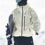 Skidjacka med huva och dragkedjefickor för dam-Jacket for women-Fjallbarn
