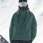 Skidjacka med huva och dragkedjefickor för dam-Jacket for women-Fjallbarn