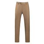 Slim-fit byxor för män med pressveck-Pants for Men-Fjallbarn