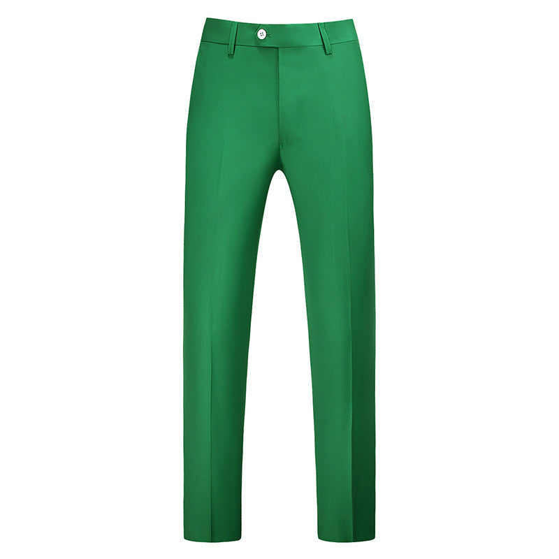 Slim-fit byxor för män med pressveck-Pants for Men-Fjallbarn