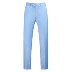 Slim-fit byxor för män med pressveck-Pants for Men-Fjallbarn