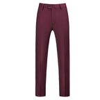 Slim-fit byxor för män med pressveck-Pants for Men-Fjallbarn
