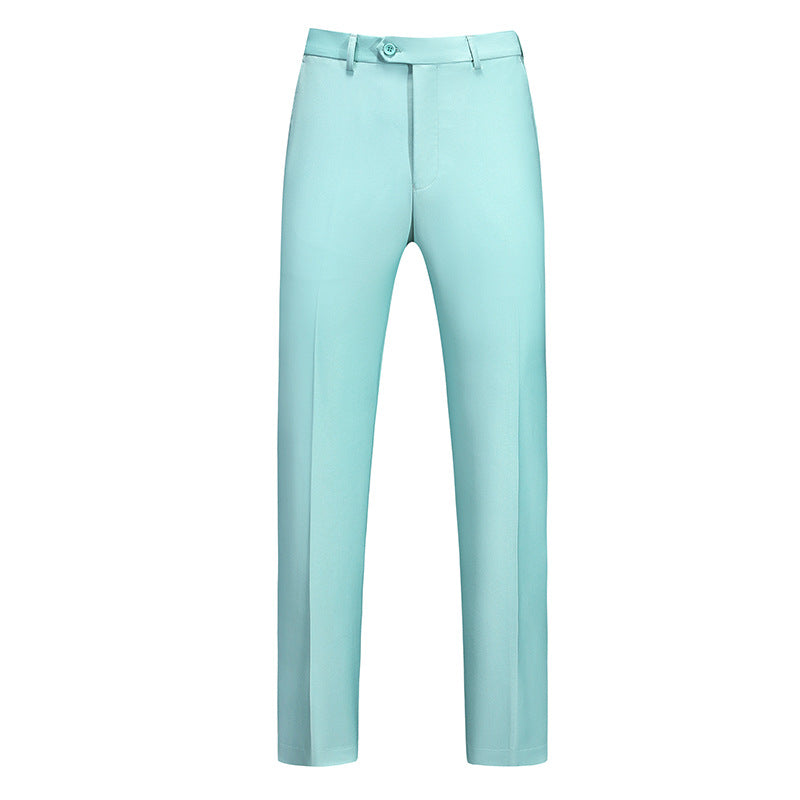 Slim-fit byxor för män med pressveck-Pants for Men-Fjallbarn