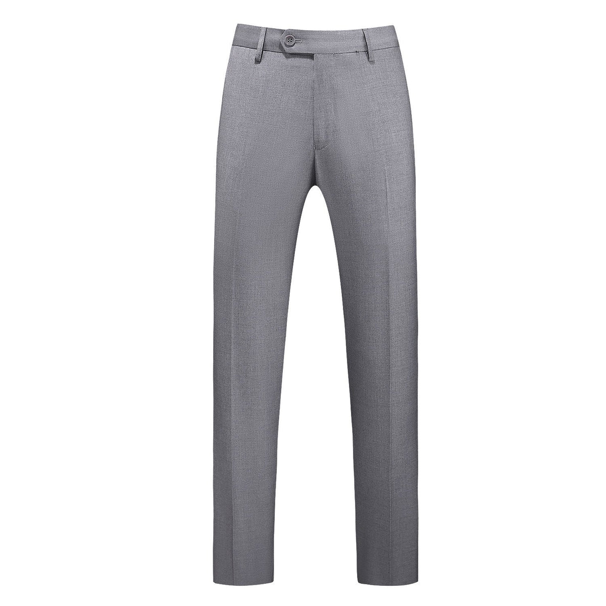 Slim-fit byxor för män med pressveck-Pants for Men-Fjallbarn