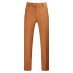 Slim-fit byxor för män med pressveck-Pants for Men-Fjallbarn