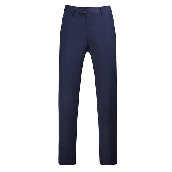Slim-fit byxor för män med pressveck-Pants for Men-Fjallbarn