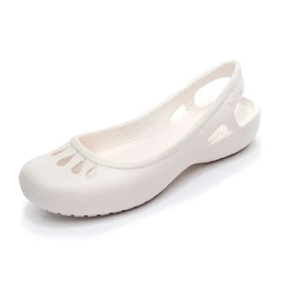 Slingback-ballerinaskor i gelé för dam-Footwear for women-Fjallbarn