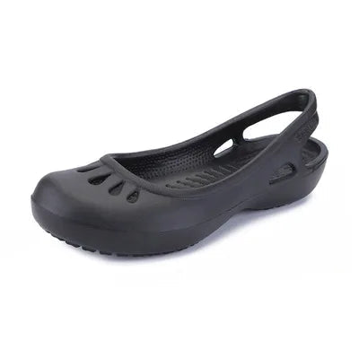 Slingback-ballerinaskor i gelé för dam-Footwear for women-Fjallbarn