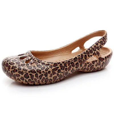 Slingback-ballerinaskor i gelé för dam-Footwear for women-Fjallbarn