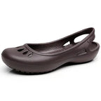 Slingback-ballerinaskor i gelé för dam-Footwear for women-Fjallbarn