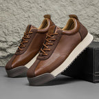 Sneakers med snörning och platåsula för herr-Footwear for men-Fjallbarn