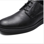 Snörskor i Derby-modell för herr med kontrasterande sula-Footwear for men-Fjallbarn