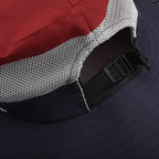 Solhatt för damer med brett brätte och öppning för hästsvans-Accessories for Women-Fjallbarn