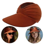 Solskärm för dam med brett brätte och tvinnad detalj-Accessories for Women-Fjallbarn