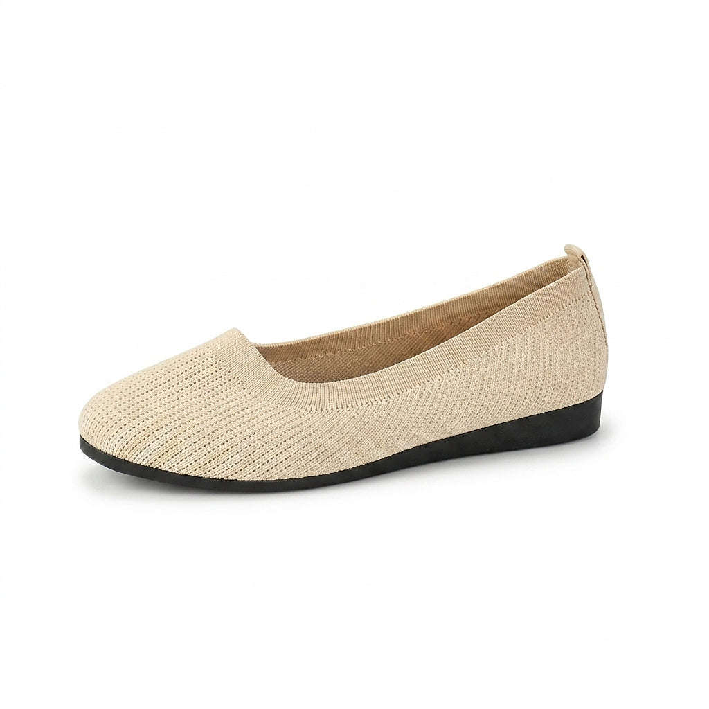 Stickade ballerinaskor för dam-Footwear for women-Fjallbarn