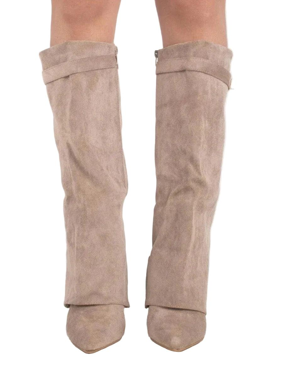 Stövlar för Dam med hög skaft och markerad spets-Footwear for women-Fjallbarn