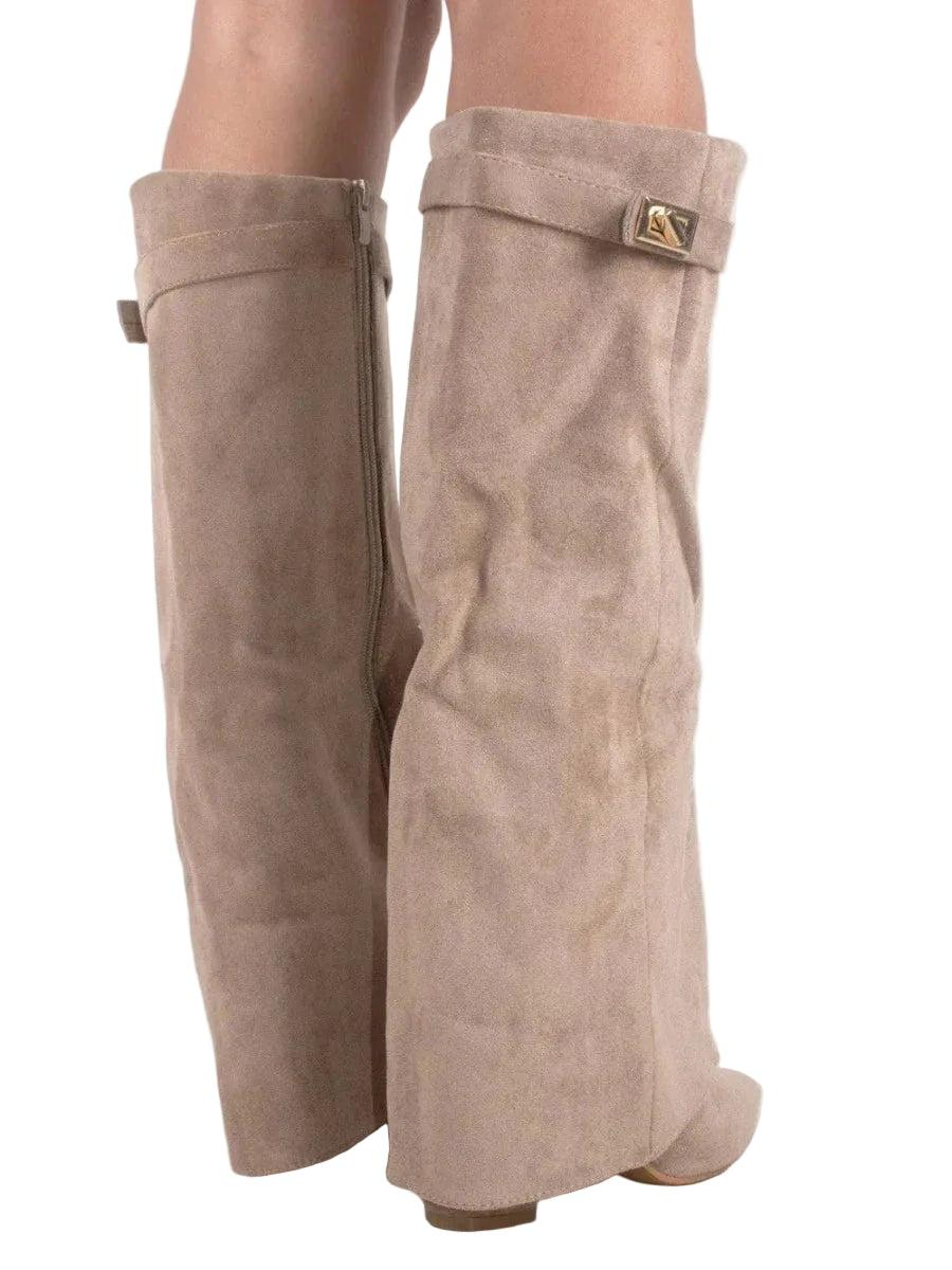 Stövlar för Dam med hög skaft och markerad spets-Footwear for women-Fjallbarn
