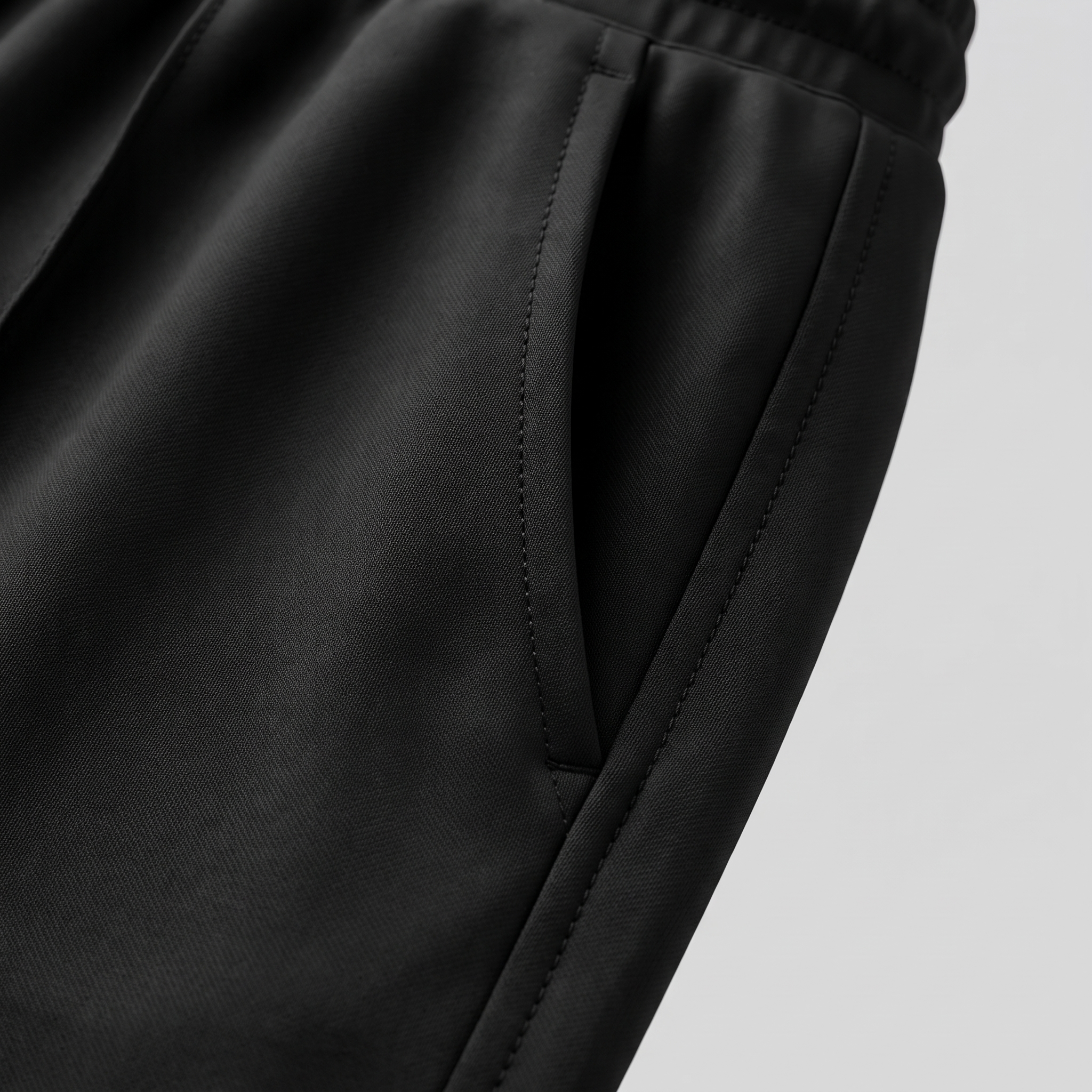 Sweatshorts för män med dragsko och sömdetaljer-Shorts for men-Fjallbarn