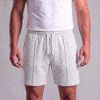 Sweatshorts för män med dragsko och sömdetaljer-Shorts for men-Fjallbarn