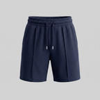 Sweatshorts för män med dragsko och sömdetaljer-Shorts for men-Fjallbarn