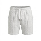 Sweatshorts för män med dragsko och sömdetaljer-Shorts for men-Fjallbarn