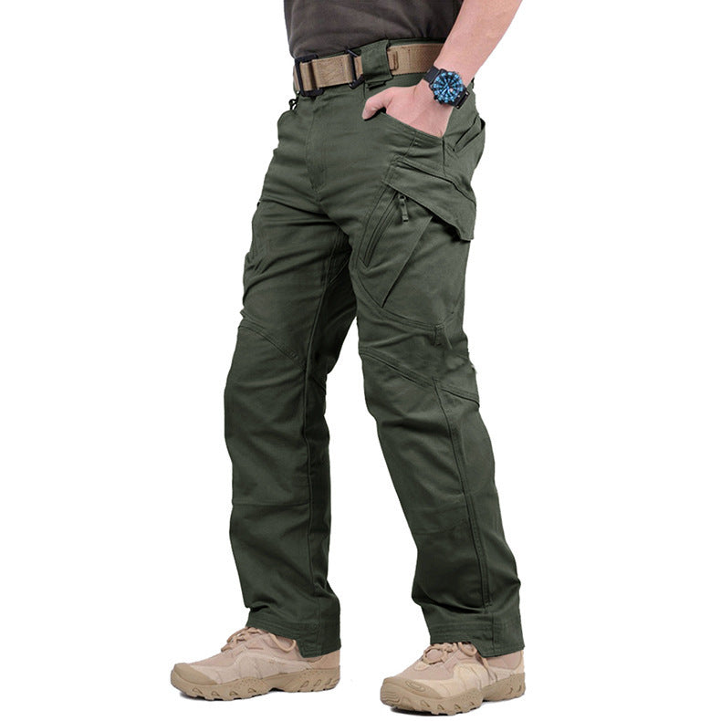 Taktiska cargobyxor för män med fickor med dragkedja-Pants for Men-Fjallbarn