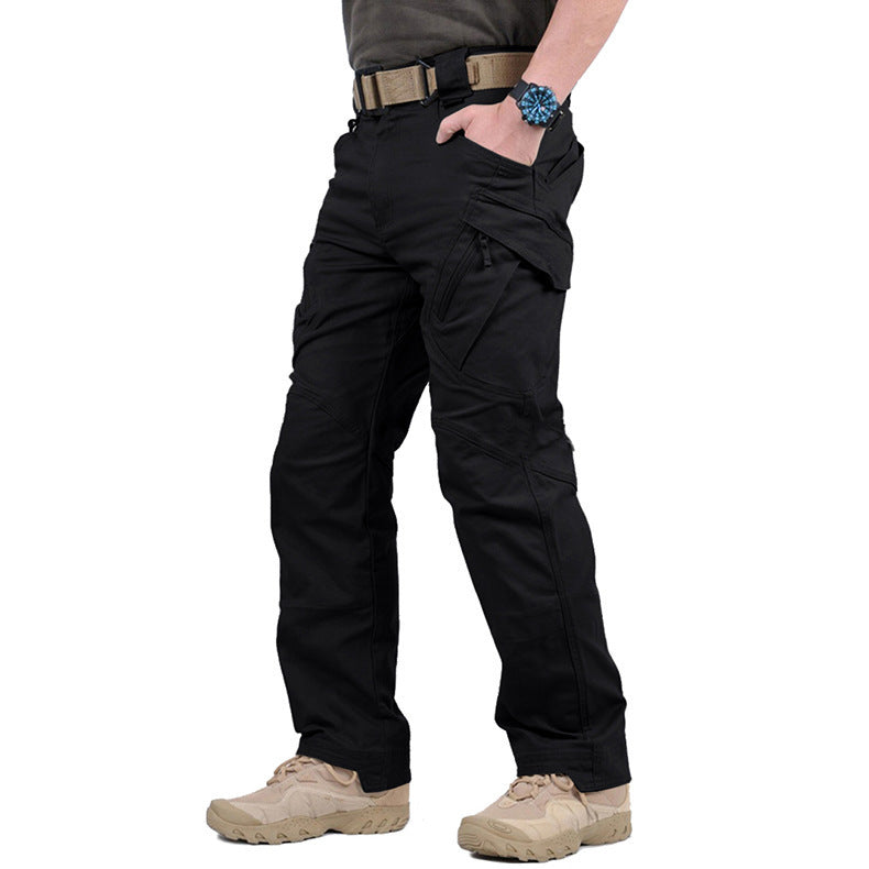 Taktiska cargobyxor för män med fickor med dragkedja-Pants for Men-Fjallbarn