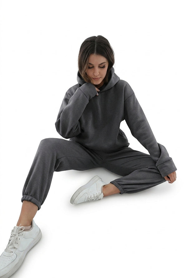 Träningsset för dam med hoodie och joggingbyxor-Sets for women-Fjallbarn