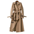 Trenchcoat för dam med bälte och spännen-Coats for Women-Fjallbarn