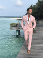 Tvådelad kostym för män med slag-Suits for men-Fjallbarn