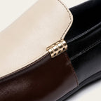 Tvåfärgade slip-on loafers för herrar-Footwear for men-Fjallbarn