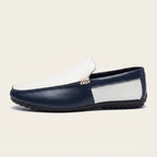 Tvåfärgade slip-on loafers för herrar-Footwear for men-Fjallbarn