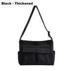 Unisex axelremsväska i canvas-Accessories for Women-Fjallbarn