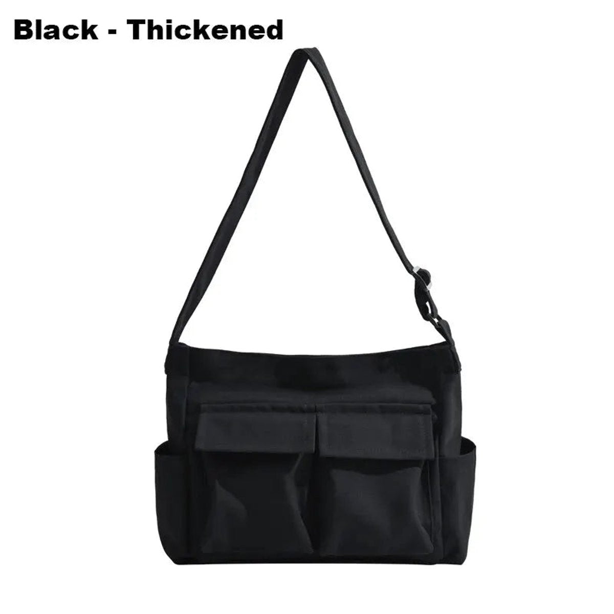 Unisex axelremsväska i canvas-Accessories for Women-Fjallbarn