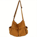Unisex axelremsväska i canvas-Accessories for Women-Fjallbarn