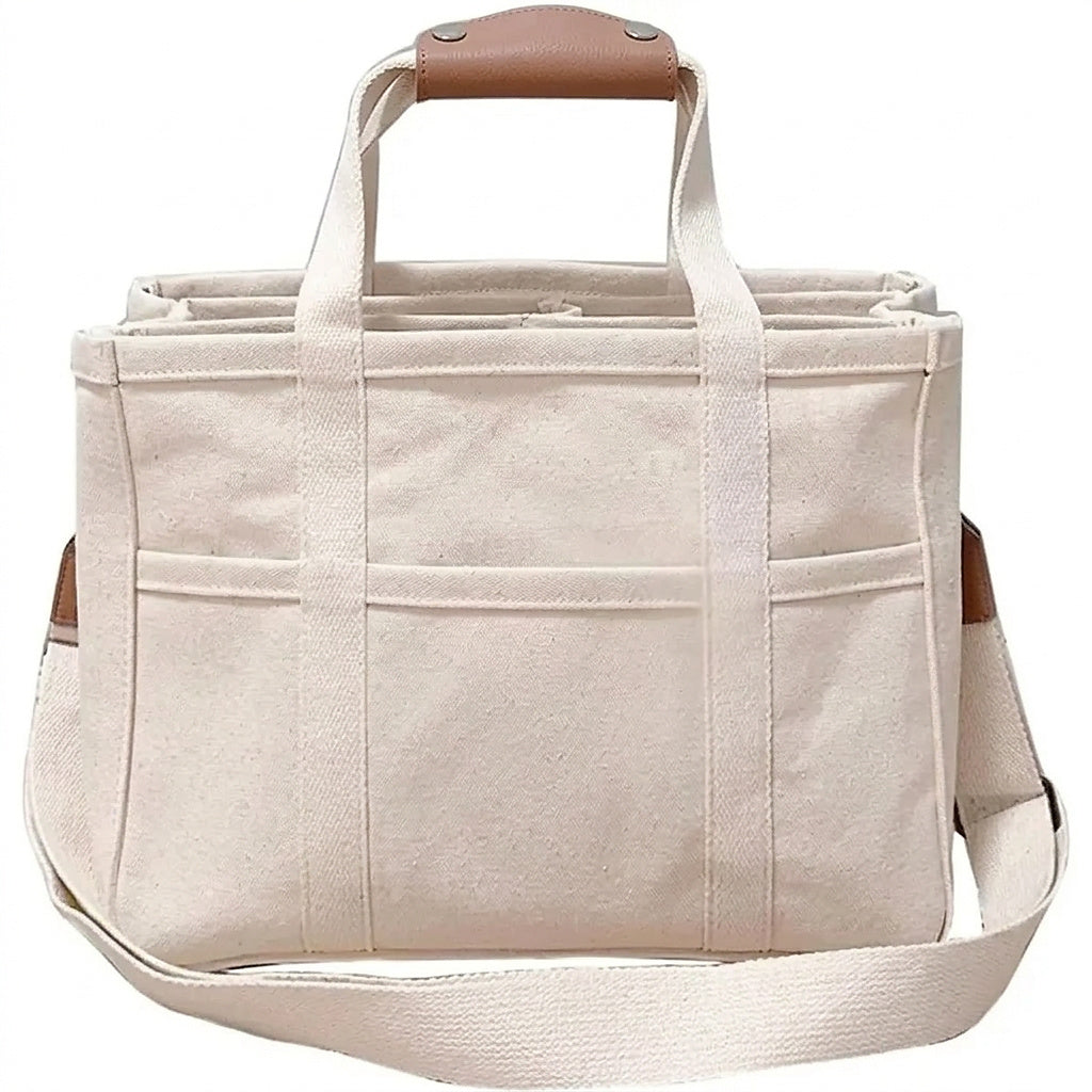 Unisex Canvas-tote med axelrem-Accessories for Women-Fjallbarn