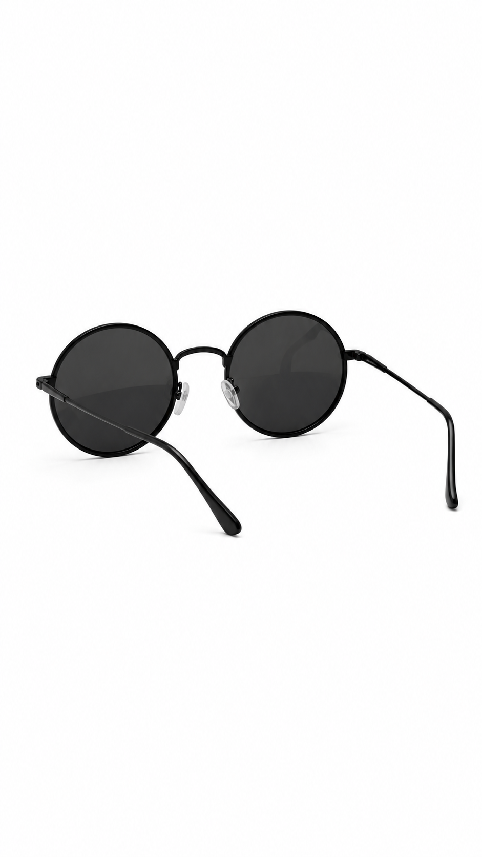 Unisex Runda solglasögon med tunna bågar-Glasses for men-Fjallbarn