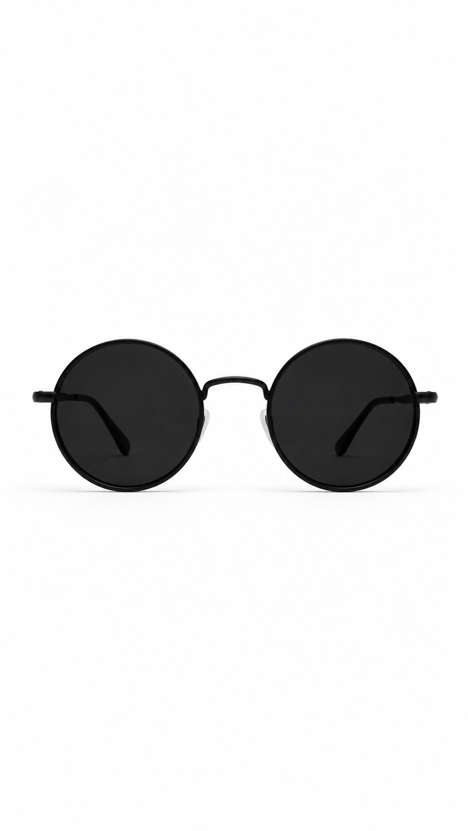 Unisex Runda solglasögon med tunna bågar-Glasses for men-Fjallbarn