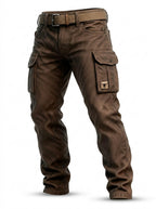 Utility-cargobyxor för män med bälte-Pants for Men-Fjallbarn
