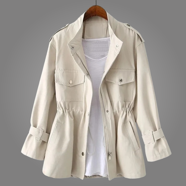 Utility-jacka för dam med dragsko i midjan-Jacket for women-Fjallbarn