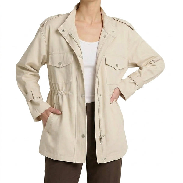 Utility-jacka för dam med dragsko i midjan-Jacket for women-Fjallbarn
