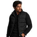 Vadderad puffer-väst för män med dragkedjefickor-Vests for men-Fjallbarn