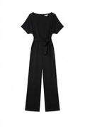 Vid jumpsuit för dam med knytskärp-Jumpsuits for women-Fjallbarn