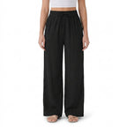 Vida byxor med dragsko för dam-Pants for woman-Fjallbarn