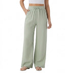 Vida byxor med dragsko för dam-Pants for woman-Fjallbarn